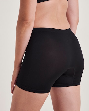 Pretty Secrets (3 Pack) Seamless Comfort Shorts Black