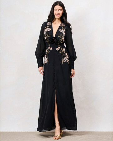 Hope & Ivy The Lilibet Embellished Dress