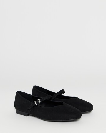 Morgan Classic Flat Mary Jane Shoes - Wide Fit (E)