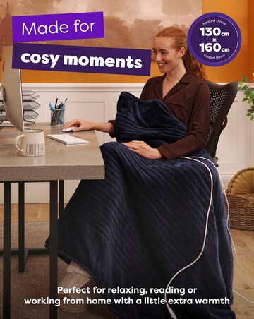 Slumberdown Comfy Hugs Heated Throw