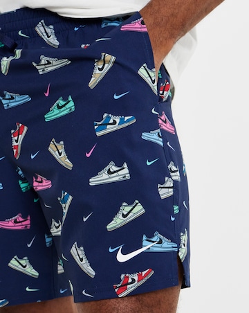 Nike 7 Inch Trainer Print Volley Swim Shorts