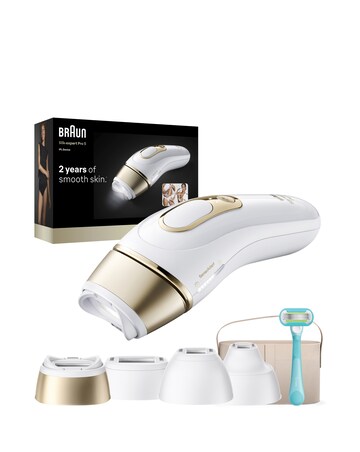 Braun IPL Silk expert Pro 5 At Home Hair Removal 4 Attachment Heads PL5441
