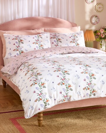 Cath Kidston Flutter Floral Duvet Cover Set