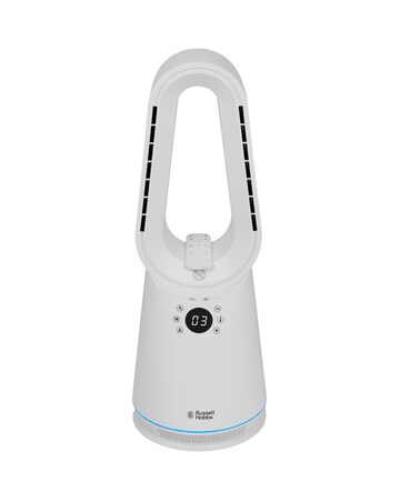 RH Bladeless Fan & Heater - White