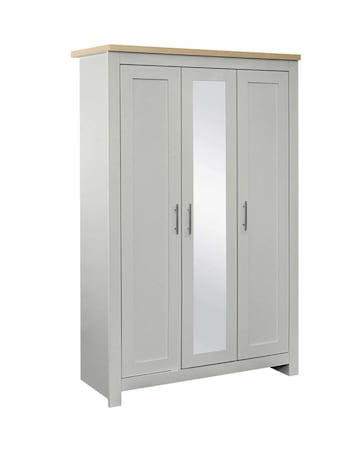 Highgate 3 Door Wardrobe With Mirror