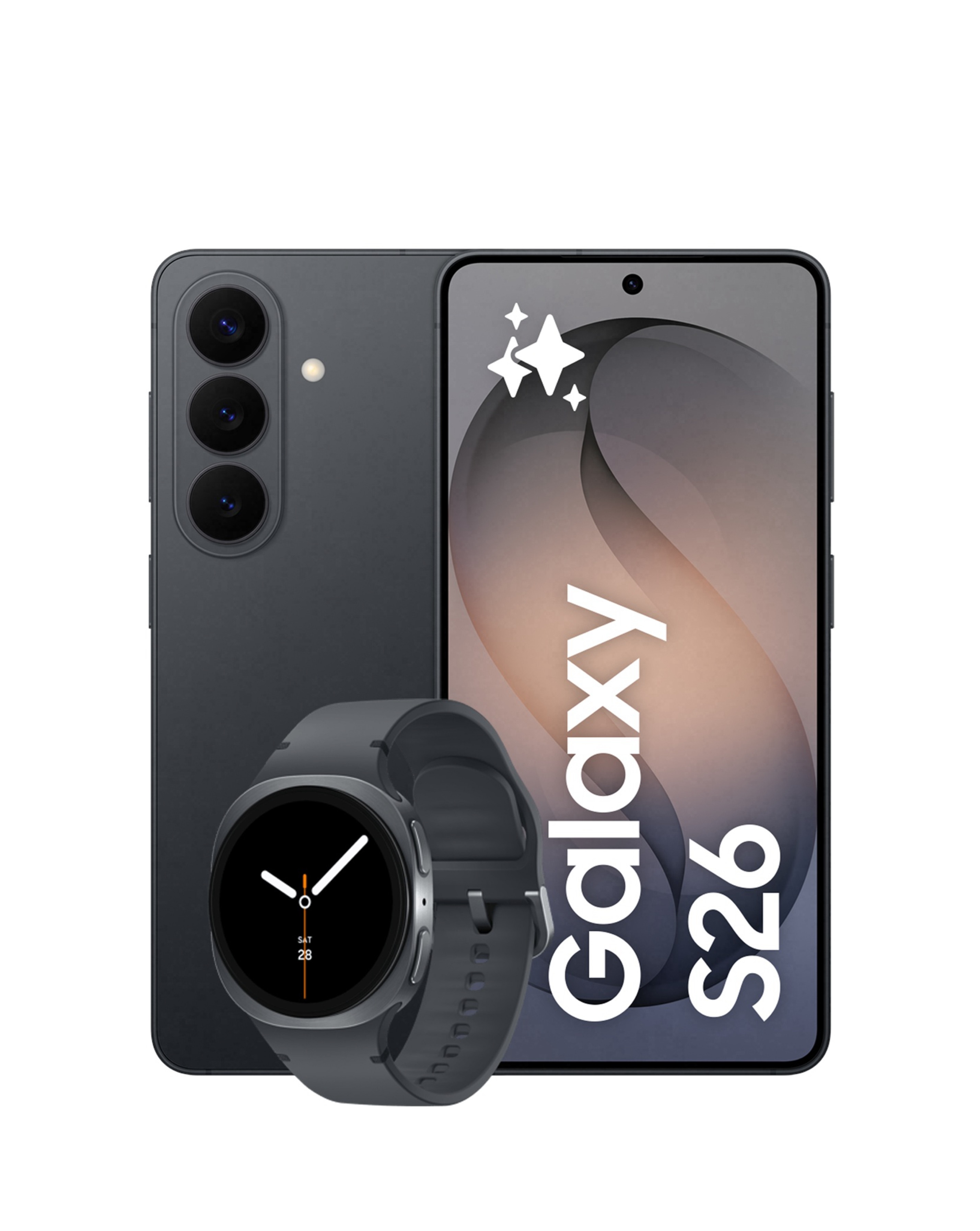 Samsung Galaxy S26 512GB (Black) & Galaxy Watch8 40mm BT bundle