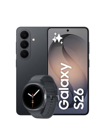 Samsung Galaxy S26 512GB (Black) & Galaxy Watch8 40mm BT bundle