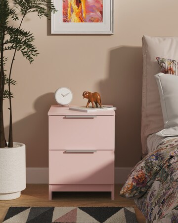 Humber Ready Assembled 2 Drawer Bedside - Kids