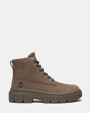 Timberland Brown Greyfield Lace Up Boots - Standard Fit (D)