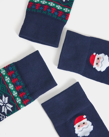 2 Pack Novelty Christmas Socks