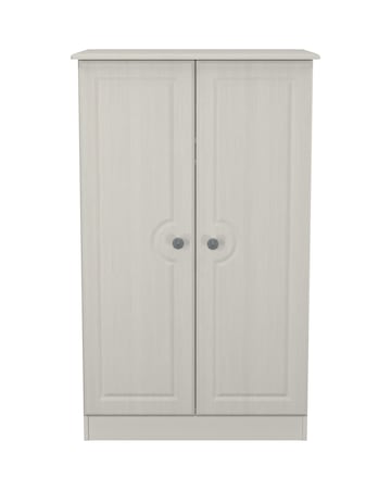 Peregrine Ready Assembled 2 Door Midi Wardrobe - Kids