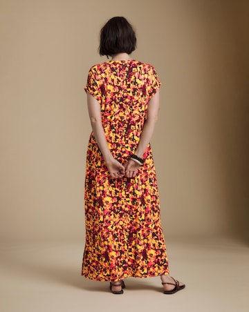 Julipa Petite Cap Sleeve Midi Dress