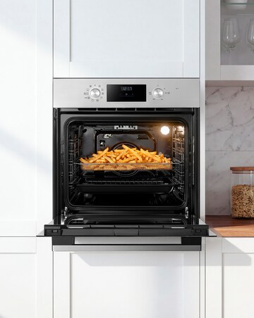 Midea 9-Function Built-In Single Oven with Digital Timer - Stainless Steel