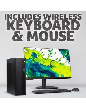 Acer Aspire XC Desktop Tower - Ryzen 5 3500U 8GB 512GB SSD