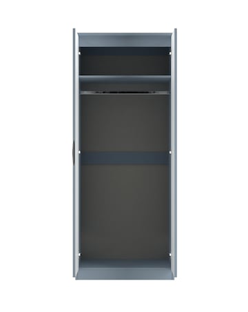 Haydn Ready Assembled 2 Door Mirrored Wardrobe - Kids
