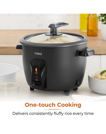 Tower 1.5L/8-Cup Electric Rice Cooker