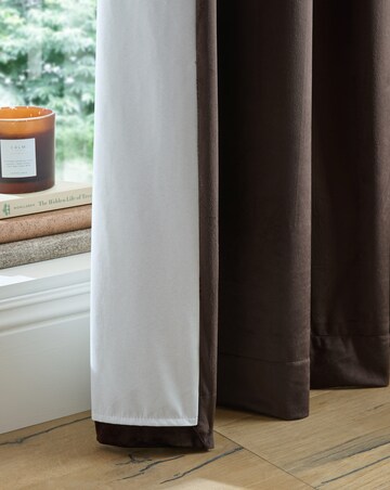 Catherine Lansfield Super Thermal Blackout Matt Velour Curtains