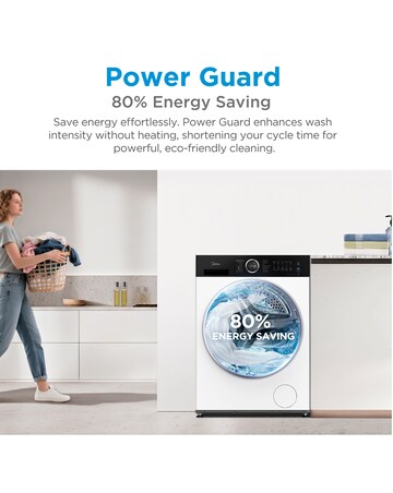 Midea 9kg Washer Dryer - White