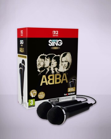 Let's Sing Abba - 2 Mic bundle (Nintendo Switch 2)