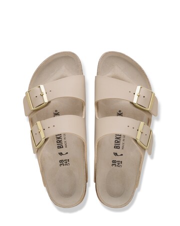 Birkenstock Arizona Sandcastle/Oyster Birko-Flor Triples - Standard Fit (D)