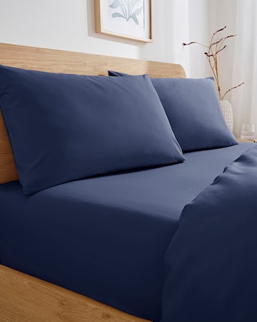 Easy Care Cotton Blend 38cm Extra Deep Fitted Sheet