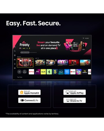 Hisense 32A4STUK 32in Full HD LED Smart TV with Freely