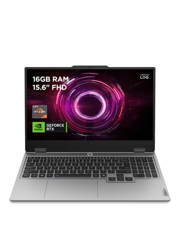 Lenovo LOQ Gaming Laptop - 15.6in R7 RTX4050 16GB 1TB