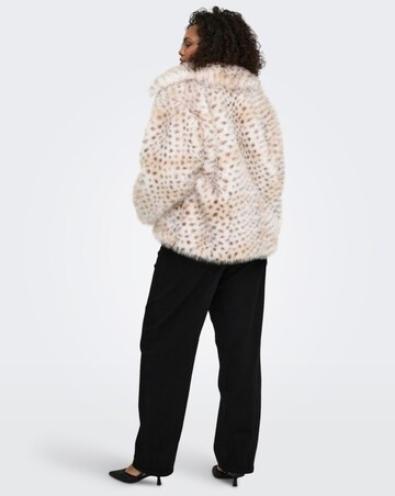 Only Animal Print Faux Fur Jacket