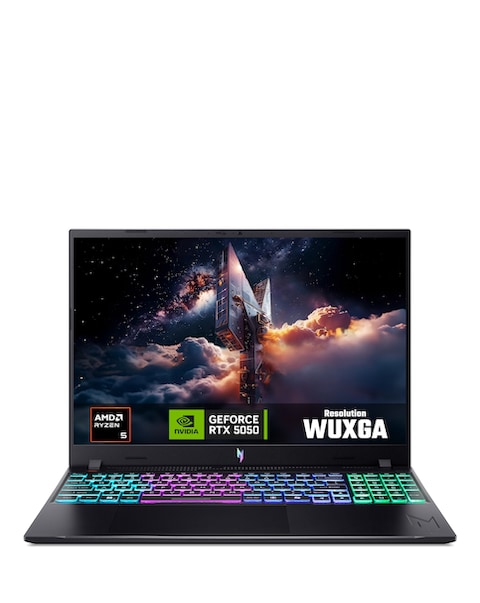 Acer Nitro Gaming Laptop - AI Ryzen 5 5050 16GB 512GB - Black