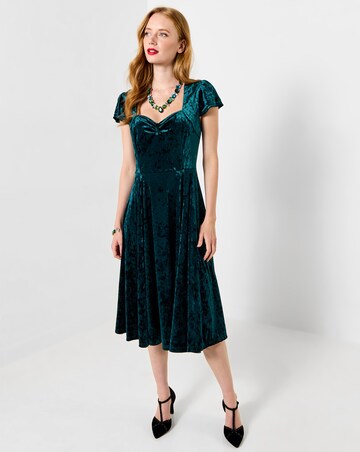 Joe Browns Loretta Vintage Velour Dress