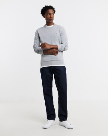 Lacoste Classic Crew Neck Sweater - Grey Marl