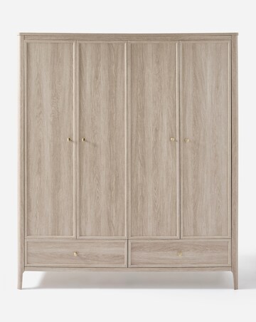 Charlotte 4 Door Wardrobe