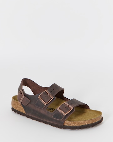 Birkenstock Classic Oiled Leather Miland Sandals - Habanna