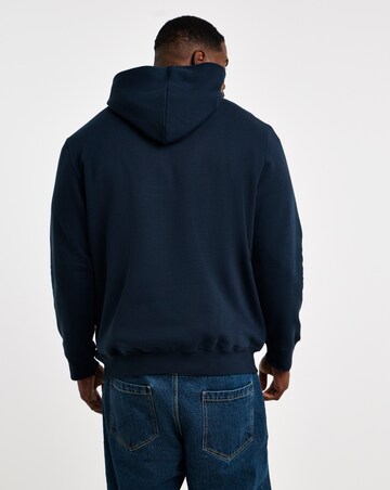 Jack & Jones Frederiksberg Graphic Box Sweat Hoodie - Navy