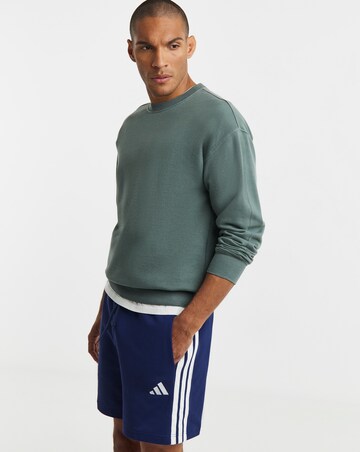 adidas 3 Stripes French Terry Shorts