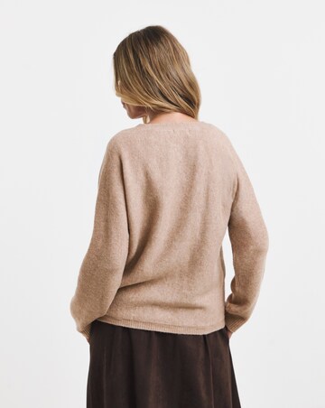Sponge V Neck Cardigan