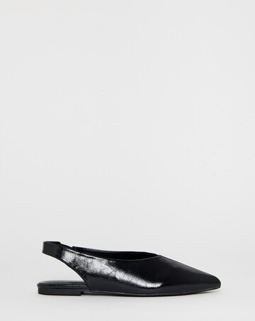 Gale Flat Slingback Shoes - Wide Fit (E)