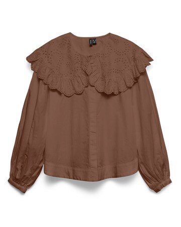 Vero Moda Lilo Collar Woven Blouse