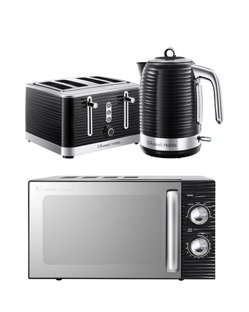Russell Hobbs Black Inspire Bundle