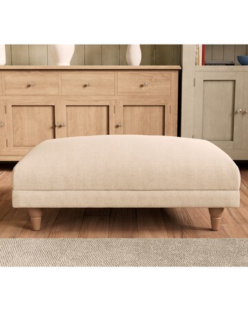 Florence Buttontop Footstool