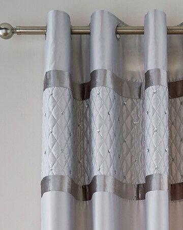 Catherine Lansfield Sequin Cluster Curtains