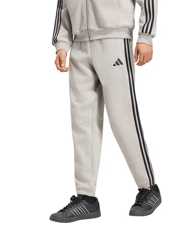 adidas 3 Stripes Fleece Cuffed Joggers