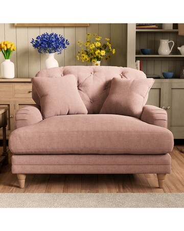 Florence Buttonback Snuggle Chair