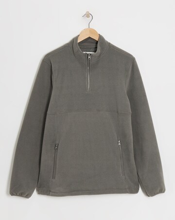 Charcoal 1/4 Zip Fleece