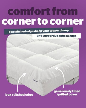 Silentnight Deep Sleep 10cm Mattress Topper