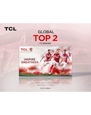 TCL 85T6C-UK 85in 4K QLED HDR Smart Fire TV with Freely