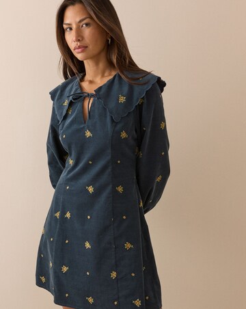 NOBODY'S CHILD HANNAH CORD MINI DRESS