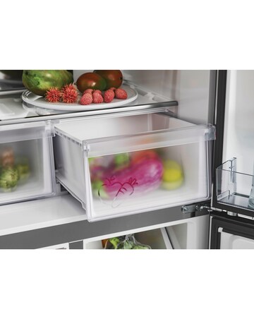 Hoover H FRIDGE 700 MAXI HHCR3818EWPL Total No Frost Fridge Freezer Inox Install