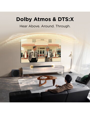 TCL A65K 3.1.2 Dolby Atmos All-in-One Bang & Olufsen AI Soundbar with Subwoofer