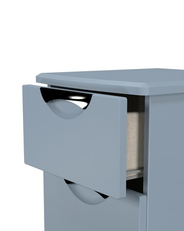 Haydn Ready Assembled 2 Drawer Bedside - Kids
